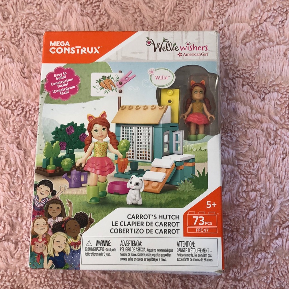 NEW IN BOX - American Girl Wellie Wishers Mega Contrux - Willa’s Carrot Hutch